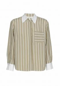 Блуза Marie Méro Button-down blouse, Olive