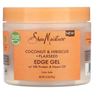 Гель для волос SheaMoisture Edge Gel кокос гибискус и льняное семя, 99г