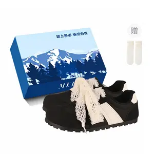 Fawn Miri Женские противоскользящие износостойкие низкие скейтерские кеды Black (эксклюзивная коробка с носками), цвет Black (Exclusive Shoe Box-Comes with Socks)