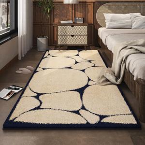 AOVOC Ковер 80х200 см из искусственной овчины для спальни/гостиной, японский минимализм