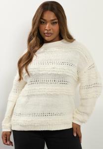 Джемпер Yours Clothing Jumper, Ivory/Off-White