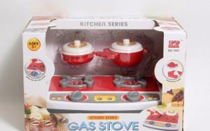 Игрушечная печь с двумя конфорками и световыми аксессуарами. Midex