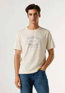 Футболка с принтом Pepe Jeans, Ivory White