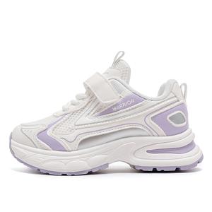 Детские кроссовки для бега Cloud Sail Series WARRIOR, белый/фиолетовый/серебряный