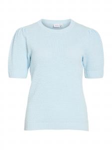 VILA Свитер 'VIDalo' в светло-голубом цвете