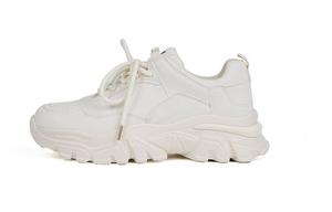 Кроссовки женские толстые низкие белый Istep