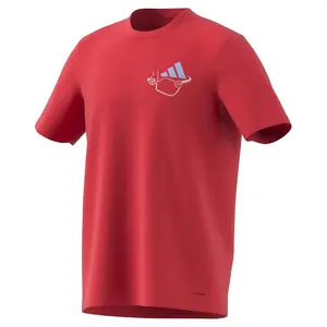 Футболка adidas Pickleball Served Graphic, красный