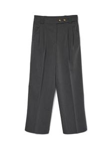 Брюки VERO MODA Regular Pleated Pants CARMELA, цвет grey/dark grey