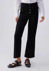 Джинсы-Клеш с высокой талией Liu Jo, Black