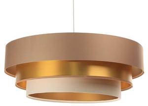 Подвесной светильник BPSKoncept Triniti Bright, бежевый - кремовый - золотой