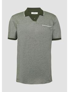 Рубашка поло 79W2_оливково-зеленого цвета s.Oliver