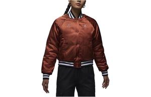 Куртка женская серая персиково-красная Jordan