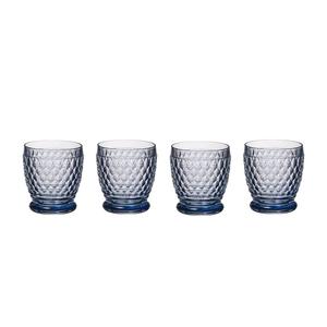 Стакан для виски Becher Boston Coloured 330 мл, набор 4 шт. Villeroy & Boch, синий