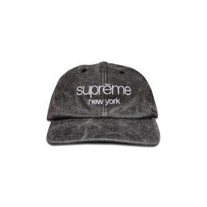 Двухцветная парусина Supreme с 6 панелями, черный цвет