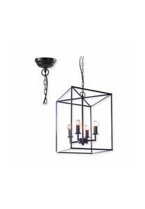 Подвесной светильник Elian античный черный Loberon, античный черный