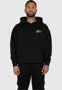 Толстовка большого размера с объемным рисунком в виде волны Mj Gonzales, Black