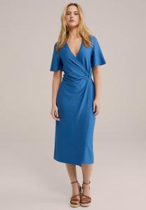 Повседневное платье WE Fashion, синий