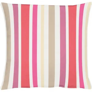 Декоративная подушка Lira без наполнителя, 1 штука Apelt, Pink + gestreift