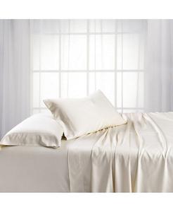 Роскошный и плотный комплект постельного белья из вискозы, полученной из бамбука (600 г/м²), размер queen. Egyptian Linens, Ivory