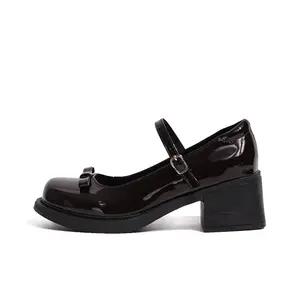 Туфли Mary Jane от Dawei's House для женщин в подарочной упаковке - черные, цвет Black[Box Included](Gift Included)