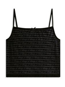 Топ Tommy Jeans, черный