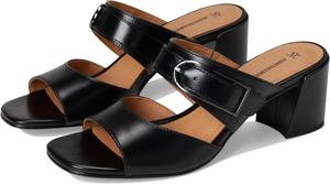 Сандалии Johnston & Murphy Everly Buckle Slide, черный