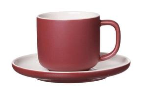 Кофейная чашка с блюдцем джаспер Ritzenhoff, красный
