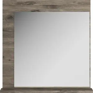 Зеркало Gami "Mirror", (1 шт.), доступно в 2 цветах 93х93х10 см, коричневый