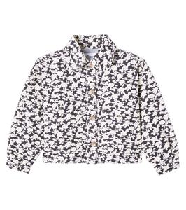 Жакет из хлопка с цветочным узором Jalia Bonpoint, Fl Noir