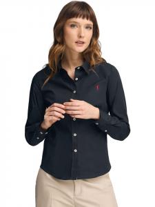 Polo Club Рубашка - приталенный крой - темно-синего цвета