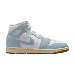 Кроссовки Air Jordan Wmns Air Jordan 1 Mid 'Denim', синий