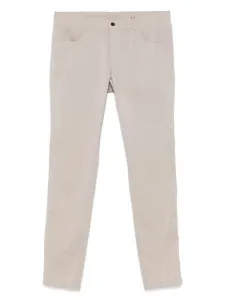 Брюки прямого кроя Corneliani, нейтральный