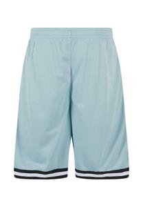 Шорты Stripes Urban Classics, Oceanblue черно-белые