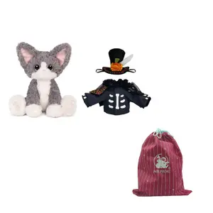 Плюшевая кукла Plemei Kitten NIKO Nicole высотой 27 см J&M PRIME