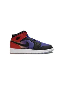 Кроссовки Air Jordan 1 Mid SS Skyline Jordan Kids, синий