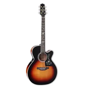 Акустическая электрогитара Takamine EF450C TT BSB серии TT Nex Venetian, коричневая
