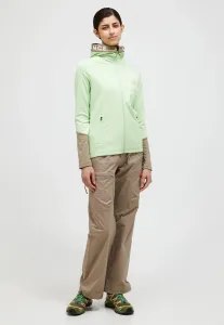 Флисовая куртка w rider на молнии с капюшоном Peak Performance, Pastellgruen