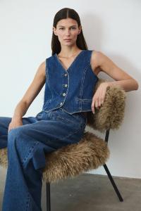 Джинсовый жилет Medicine, синий