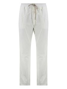 Прямые брюки из хлопка Rick Owens DRKSHDW, белый