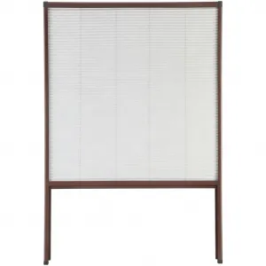 Hecht international Плиссе для мансардных окон, непрозрачное, размеры ШxВ: 110x160 см, можно укоротить Hecht International, темно-коричневый/белый