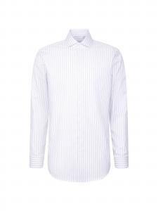 SEIDENSTICKER Рубашка для делового стиля 'Schwarze Rose' Regular fit в сером цвете