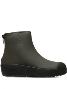 Резиновые сапоги Curling с молнией сбоку Bally, зеленый