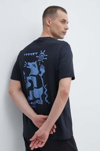 Хлопковая футболка Explorers Canyon Columbia, черный