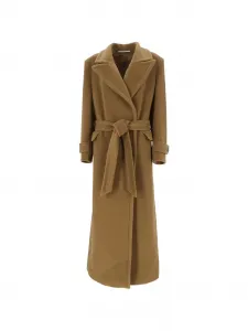 Пальто с поясом TAGLIATORE, коричневый