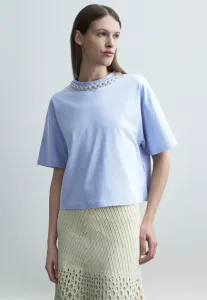 Футболка с принтом Maje, Blue Sky