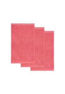 Полотенце гостевое MöVe Superwuschel, 3 штуки, 30x50 см, розовый
