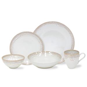 Набор посуды White Taormina, 5 предметов, на 1 персону Costa Nova, белый