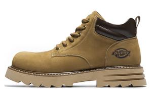 Мужские ботинки Dickies Мартин кожаные 8,5 см на толстой подошве, желто-коричневый