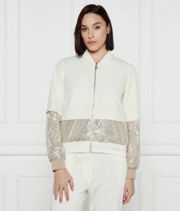 Куртка Liu Jo Sport Regular Fit с блестящими вставками, бежевый