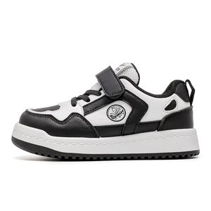 Детские кроссовки для скейтбординга Cloud Sail Series с противоскользящей подошвой, легкой амортизацией и защитой от ударов WARRIOR, белый/черный